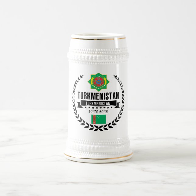 Jarra De Cerveza Turkmenistán (Centro)