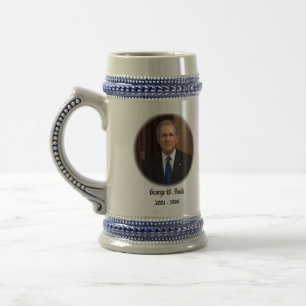 Jarra De Cerveza U.S.A. 43.o Presidente (taza cobrable)