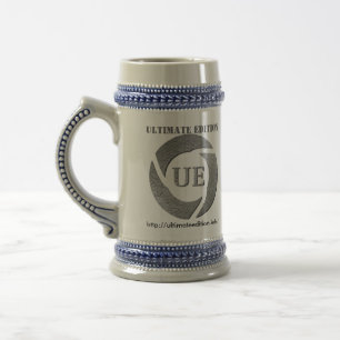Jarra De Cerveza Último azul de Stein de la cerveza de la edición