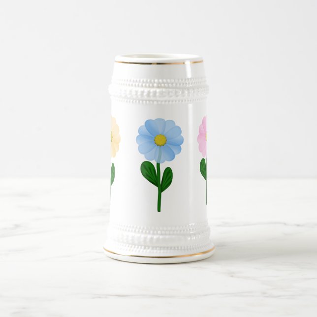 JARRA DE CERVEZA UN STIEN DEL DÍA DE LA PRIMAVERA (Centro)
