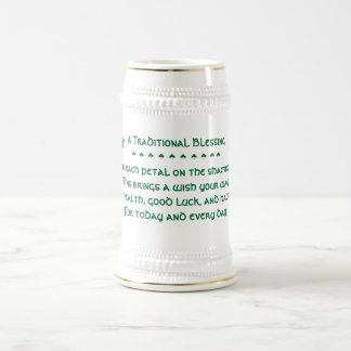 Jarra De Cerveza Una bendición irlandesa tradicional/el día de St