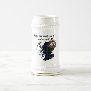 Jarra De Cerveza Urquhart Clan Badge Stein