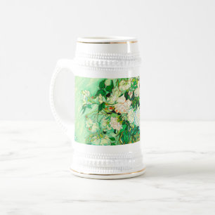 Jarra De Cerveza Van Gogh White Roses