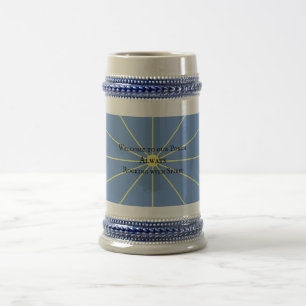 Jarra De Cerveza Variación de espíritu de cerdo Azul Beer Stein