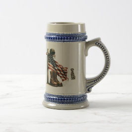 Jarra De Cerveza Veterana 'sacrificio final' Mug