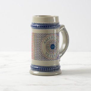 Jarra De Cerveza VETERANO ESTADOUNIDENSE Stein