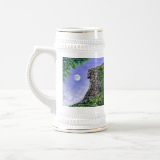 Jarra De Cerveza Viejo hombre de la montaña New Hampshire Stein