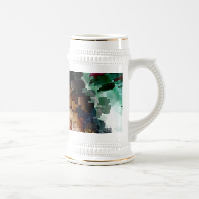 Jarra De Cerveza Viento oscuro centrado en el cubo (Derecha)