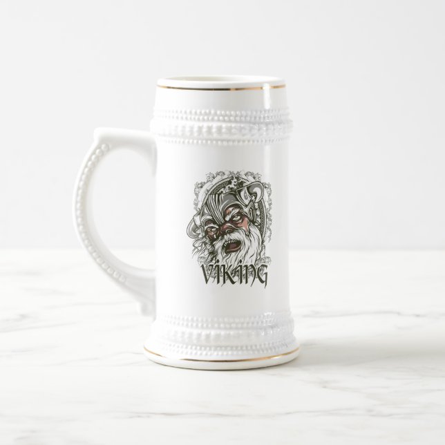 Jarra De Cerveza Viking (Izquierda)