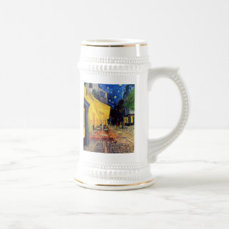 Jarra De Cerveza Vincent Van Gogh - Terraza del Café por la Noche A