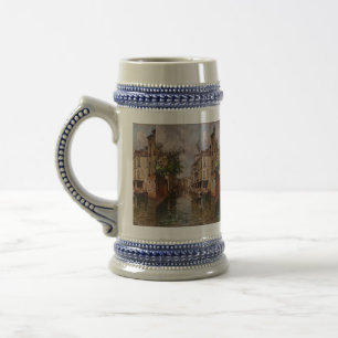 Jarra De Cerveza Vintage Venice Antonio Leto Venetian Canal