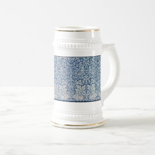 Jarra De Cerveza Vintage William Morris Forest Rabbit Bird Foliage