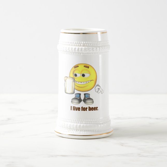 Jarra De Cerveza Vivo para la cerveza Stein (Centro)