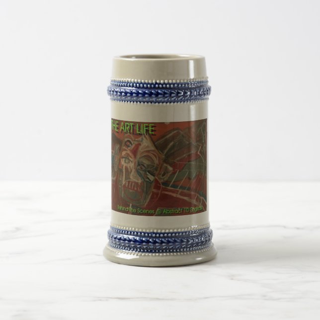 Jarra De Cerveza volante de arte de vida (Centro)