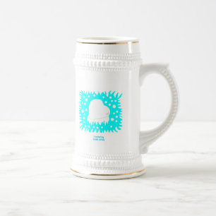 Jarra De Cerveza Winter Snow Heart Stein Mug