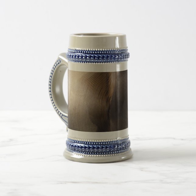 Jarra De Cerveza Wire Rope Gray /Blue 22 oz Stein (Anverso izquierdo)