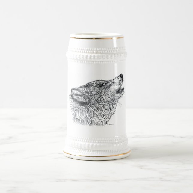 Jarra De Cerveza Wolf (Centro)