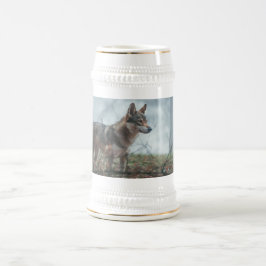 Jarra De Cerveza Wolfdog