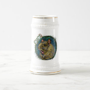 JARRA DE CERVEZA "WOW" ARDILLA