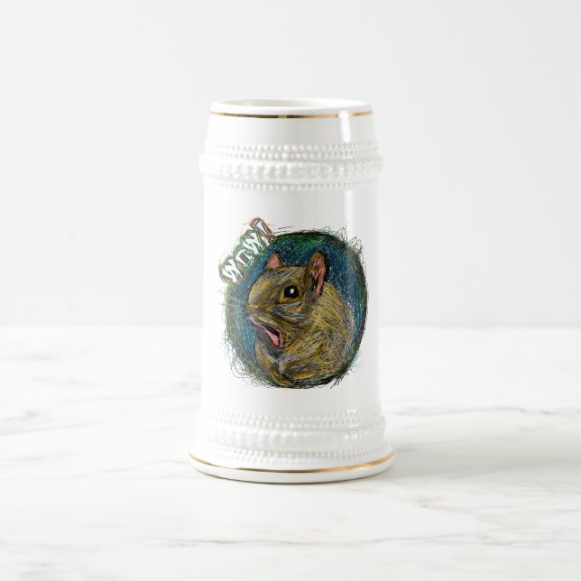 JARRA DE CERVEZA "WOW" SQUIRREL (Centro)