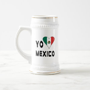 Jarra De Cerveza Yo Amo México