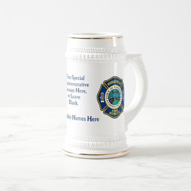 Jarra De Cerveza Your Logo + Special Message Mug (Anverso derecho)