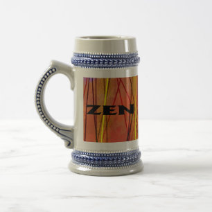 Jarra De Cerveza Zen black wire stein