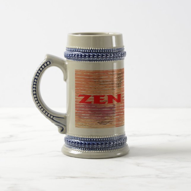Jarra De Cerveza Zen red reeds stein (Izquierda)