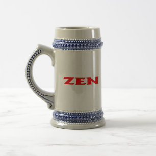 Jarra De Cerveza Zen red stein