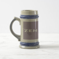 Zen white gray stein