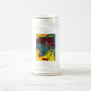 Jarra De Cerveza Zombies con ojos láser y acero en Chainsaws