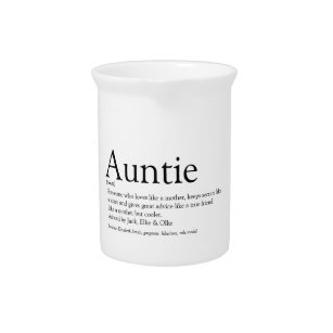 Jarra La mejor cita de definición de tía del mundo