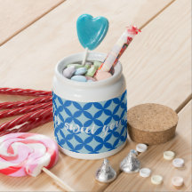 Baldosas de verano con círculos azules para bebés