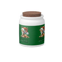 Navidades Vibes Candy/Cookie Jar