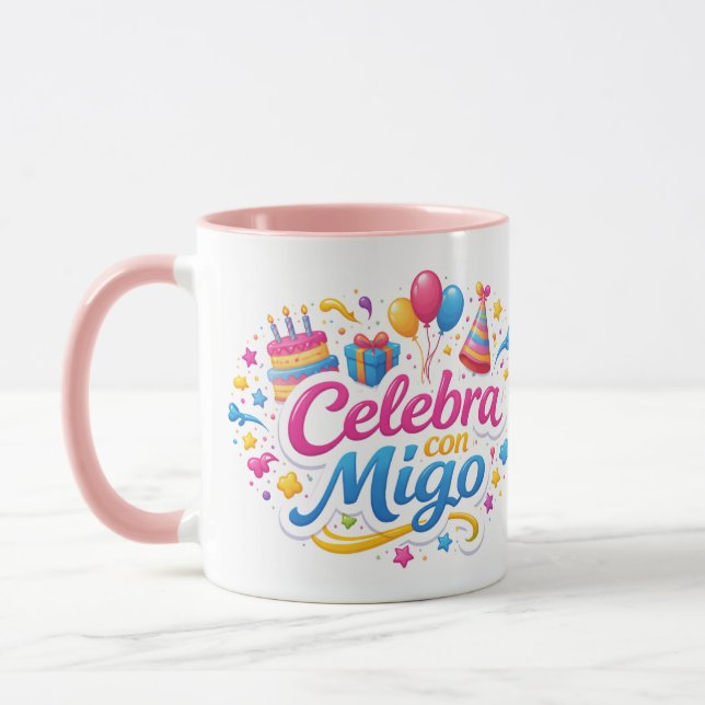 Jarra Personalizada “Celebra Conmigo” | Ideal para (Izquierda)