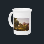 Jarra Sueño Thomas Cole de Arcadia<br><div class="desc">Thomas Cole. Sueño de arcadia. Thomas Cole - Pintor de paisajes románticos norteamericanos considerado como el fundador de la Escuela del Río Hudson Reproducción de obras famosas de imágenes de arte de dominio público.</div>