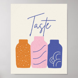 Jarras de cerámica retro boho Arte de pared Taste 