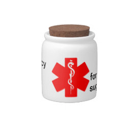 Jarras Para Caramelos Frasco de caramelo de emergencia