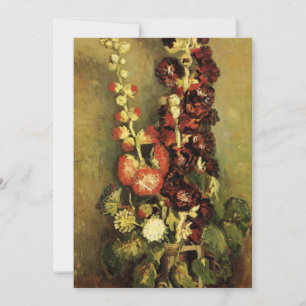 Jarrón con malvarrosas de Vincent van Gogh