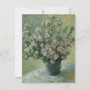 Jarrón de flores de Claude Monet