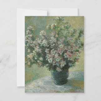 Jarrón de flores de Claude Monet