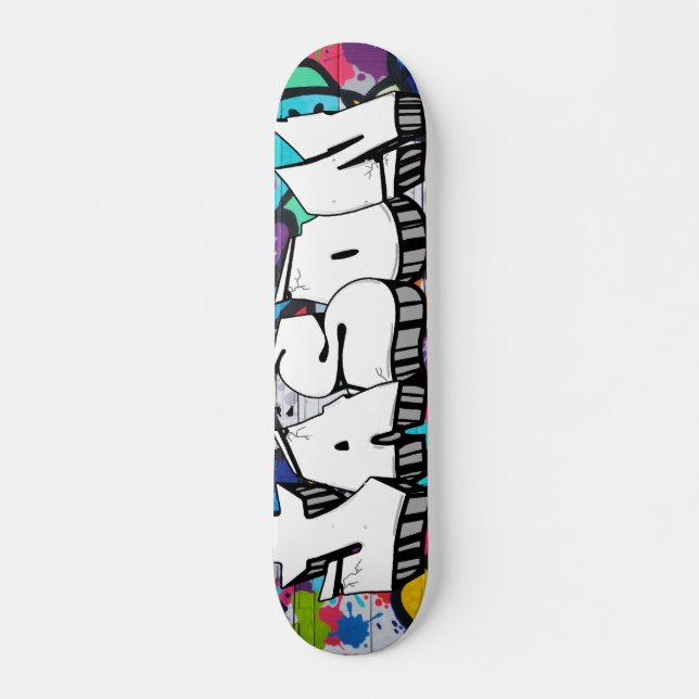 Jason Graffiti Personalizado Skateboard personaliz (Anverso )