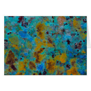 Jasper de crisocola azul manchado