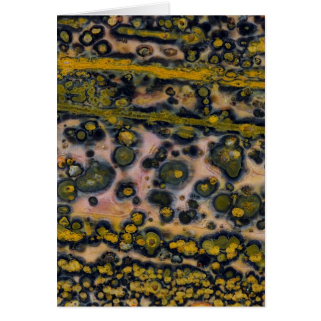 Jasper oceánico con manchas amarillas (Frente)