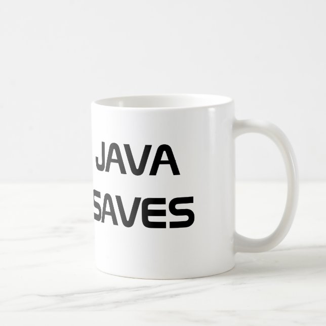 Java ahorra la taza de café (Derecha)
