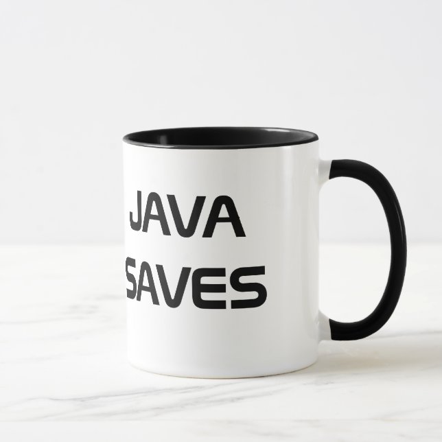 Java ahorra la taza de café (Derecha)