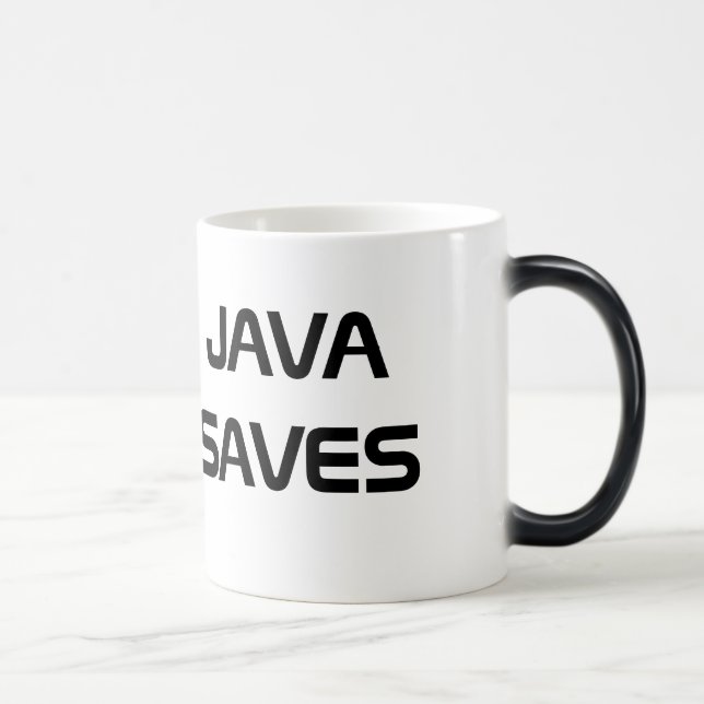 Java ahorra la taza de café (Derecha)