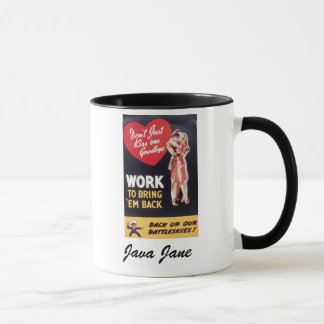 Java Jane taza "del beso"