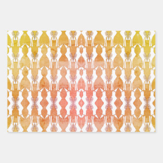 Javan Mina Papel de envolver hoja plana de 3