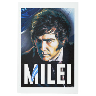 Javier Milei Presidente Argentina 2023 Arte Metali